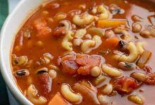 Black eyed pea soup