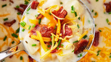 Instant pot loaded baked potato soup