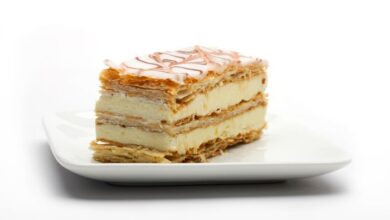 Mille feuille napoleon pastry sheets
