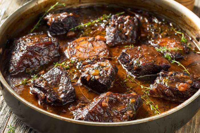 Borscht braised beef short ribs