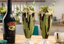 Baileys ice cream sundae