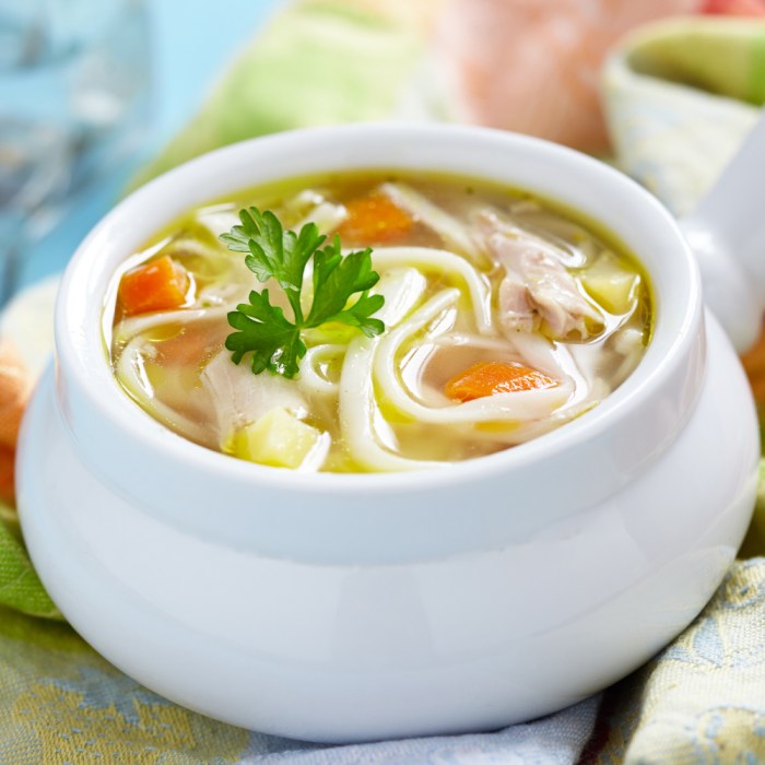 Awesome chicken noodle soup