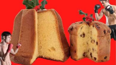 Orange and saffron panettone