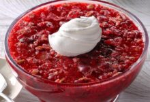 Cranberry gelatin salad i