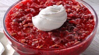 Cranberry gelatin salad i