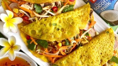 Banh xeo vietnamese crepes