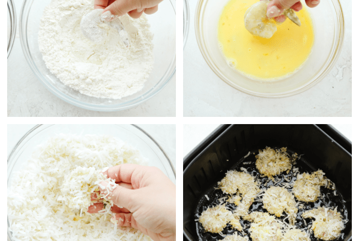 Air fryer coconut shrimp