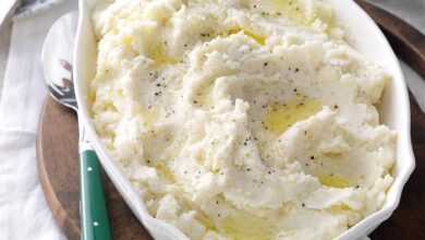 Make ahead slow cooker mashed potatoes