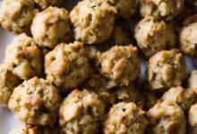 Grandma dots stuffing balls