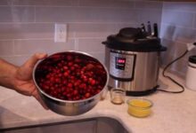 Instant pot cranberry sauce