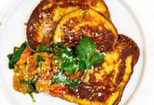 Savory parmesan french toast