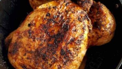Air fryer whole chicken