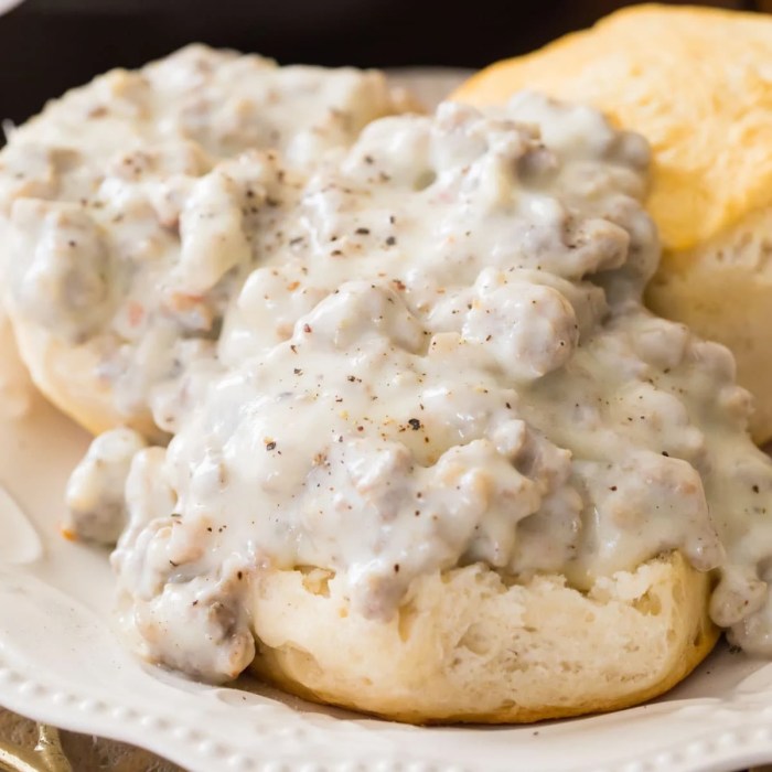 Dairy free savory sausage gravy