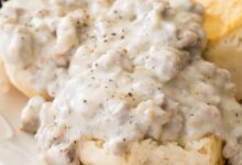Dairy free savory sausage gravy