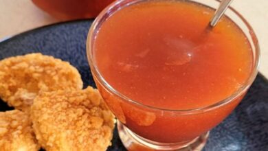 Pineapple sweet and sour sauce