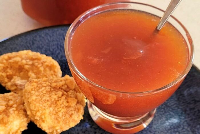 Pineapple sweet and sour sauce