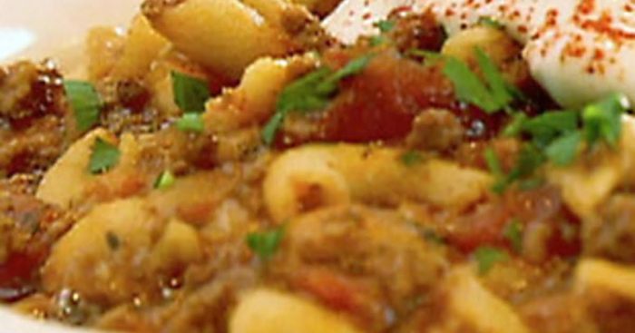 Chef johns american goulash