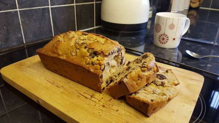 Quick and easy british fruitcake