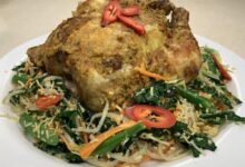 Instant pot chicken posole verde