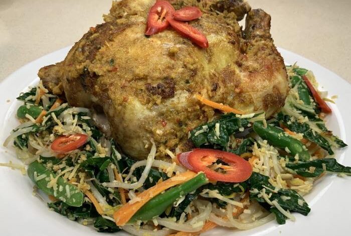 Instant pot chicken posole verde