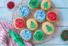 Healthier sugar cookie icing