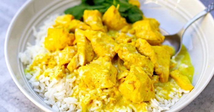 Instant pot coconut curry chicken
