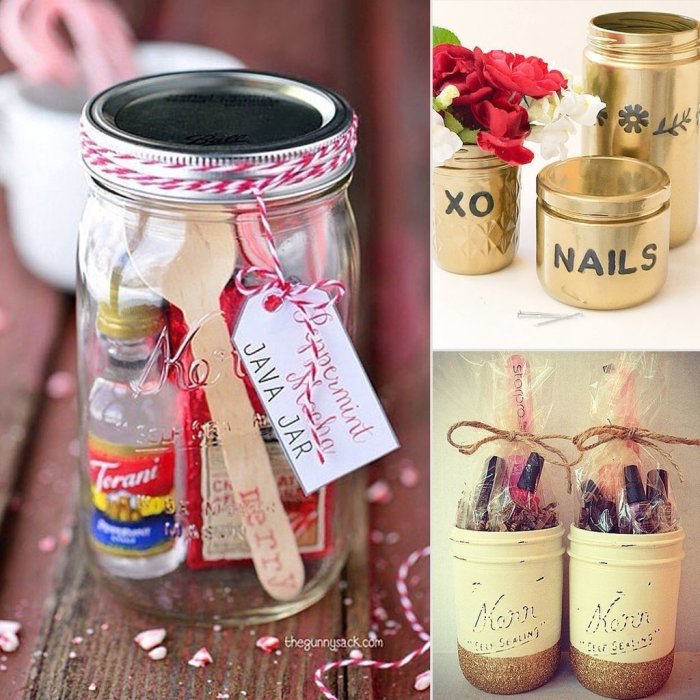 Mason jar gift ideas
