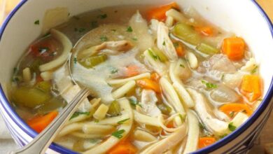 Rotisserie chicken noodle soup