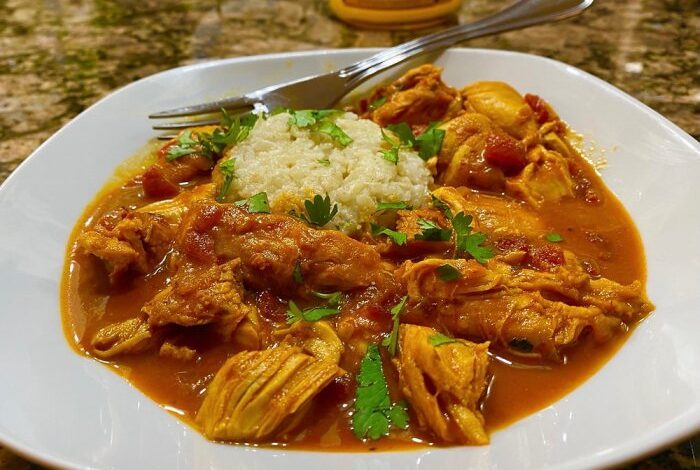 Instant pot coconut curry chicken