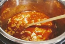 Instant pot lasagna soup