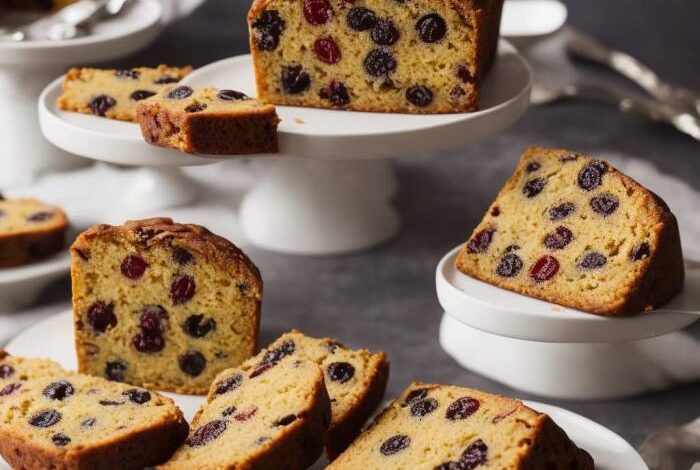 Quick and easy british fruitcake