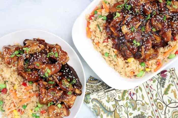 Sesame chicken for slow cooker
