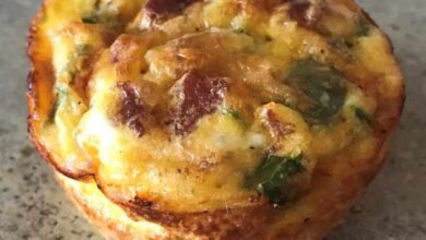 Easy breakfast egg muffins