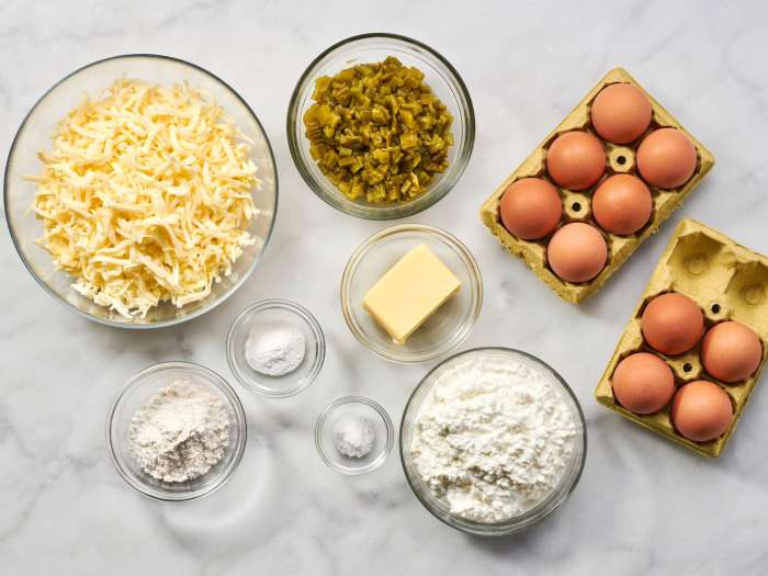 Christmas green chile egg casserole