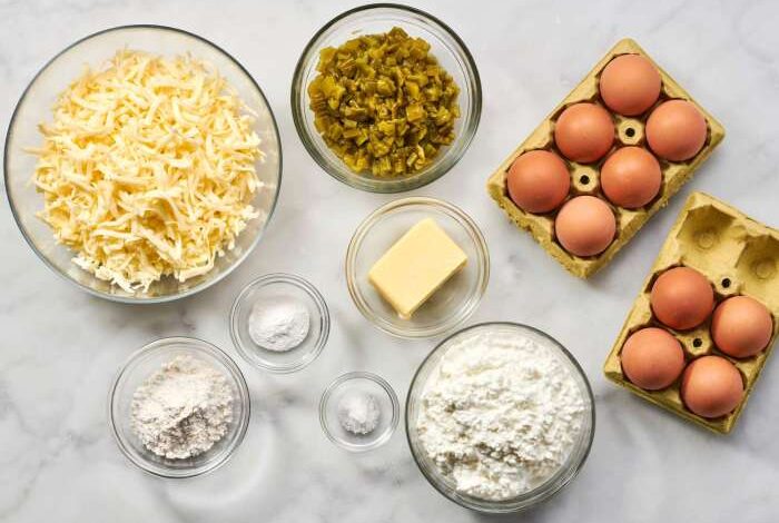 Christmas green chile egg casserole