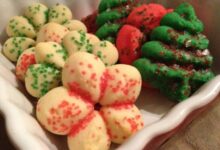 Butter rich spritz butter cookies