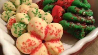 Butter rich spritz butter cookies