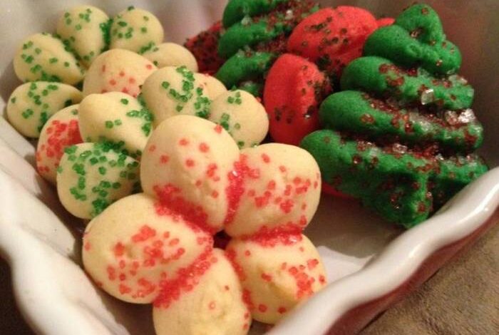 Butter rich spritz butter cookies