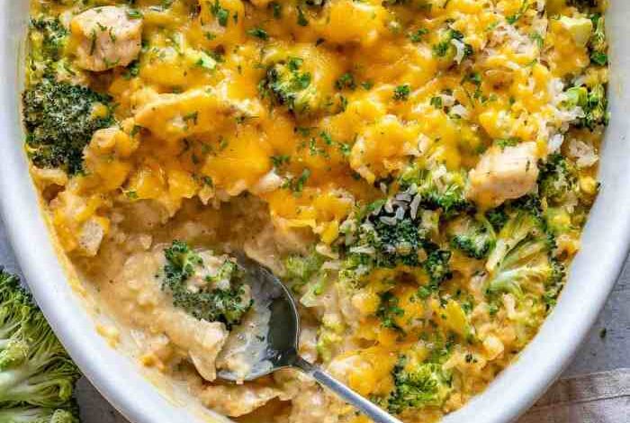 Broccoli chicken casserole i