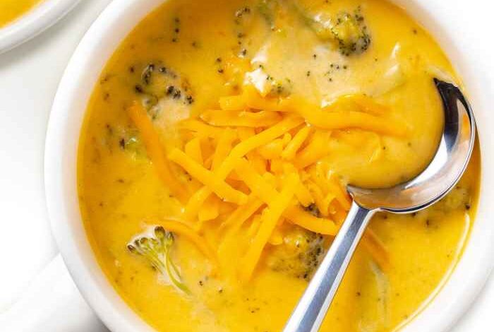 Easiest broccoli soup ever