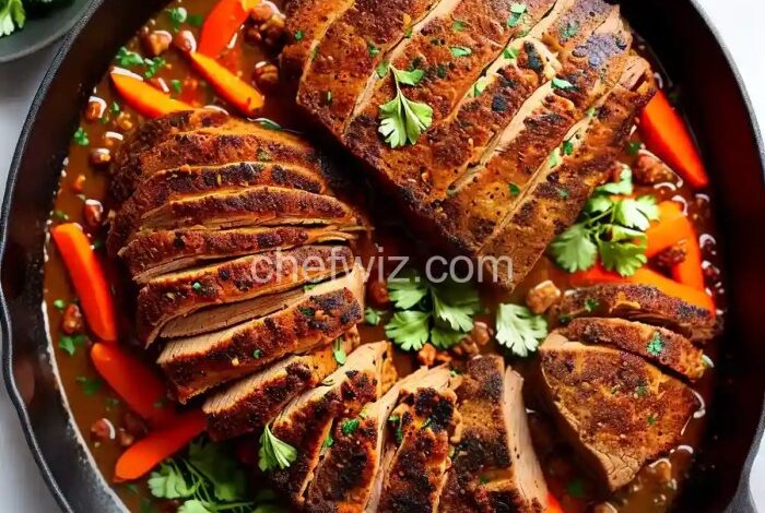 Moroccan spiced pork roast