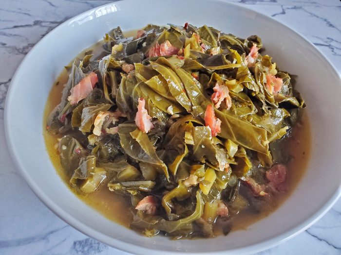 Southern style collard greens