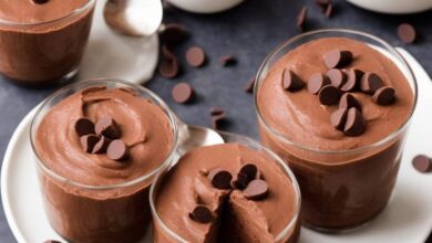 Quick keto chocolate mousse