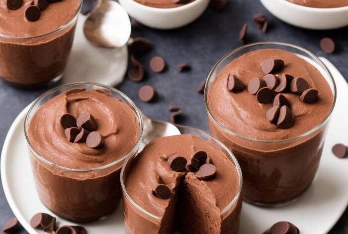 Quick keto chocolate mousse