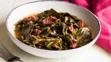 Southern style collard greens